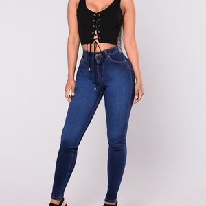 Fashion nova high waisted jeans